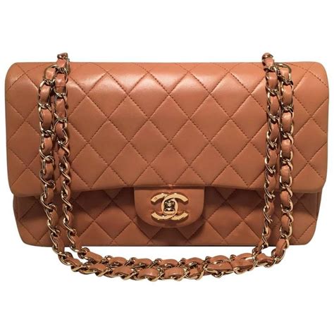 chanel brown flap bag camel|chanel flap bags.